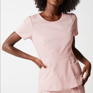 Jaanuu Scrubs - Peplum Top S